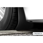 Брызговики задние для Volkswagen Polo, 2015-2020, седан, в пакете, набор 2 шт - Фото 3