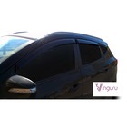 Ветровики Vinguru для Hyundai ix35 2010-2016, накладные, скотч, 4 шт - Фото 3
