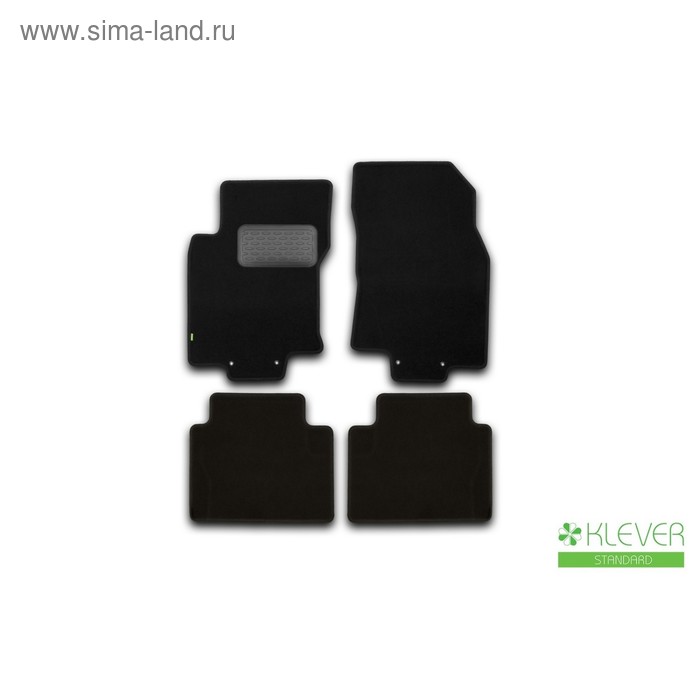 Коврики в салон Klever Standard NISSAN X-Trail 2014-2016, внед., 4 шт. (текстиль) - Фото 1