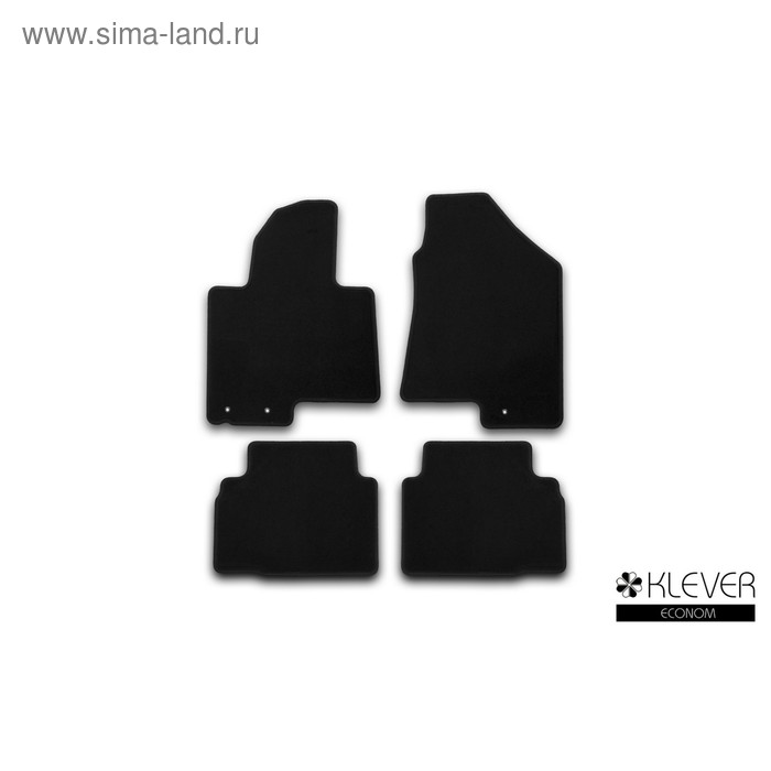 Коврики в салон Klever Econom HYUNDAI IX35 2010-2016 кросс., 4 шт. (текстиль) - Фото 1