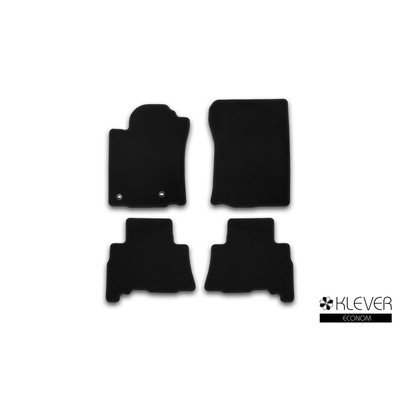 Коврики в салон Klever Econom Toyota Land Cruiser 150, 5 мест, 2013-2016, внед., 4 шт