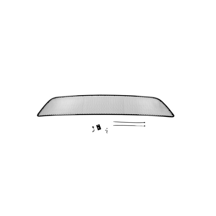Сетка на бампер внешняя для MITSUBISHI L200 2014-2015, черн., 15 мм