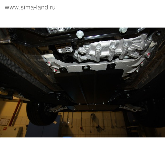 Защита КПП и крепеж HYUNDAI Genesis 4WD (2014-) 3.0 бензин АКПП - Фото 1