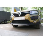 Сетка на бампер внешняя для RENAULT Sandero Stepway 2014-2016, черн., 15 мм - Фото 2