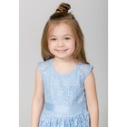 Платье нарядное для девочки, рост 116 см, цвет голубой CAK 61682  2869250 - Фото 5