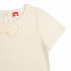 Комплект для девочки (футболка, бриджи), рост 110 см, цвет экрю CAK 9663 - Фото 2