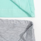 Комплект для девочки (футболка, бриджи), рост 122 см, цвет светло-бирюзовый CAK 9663 - Фото 6