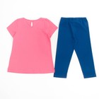Комплект для девочки (футболка, бриджи), рост 110 см, цвет арбузный CAK 9663 - Фото 9