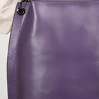 Сумка женская на молнии, отдел с перегородкой, наружный карман, длинный ремень, с кошельком, цвет фиолетовый - Фото 4