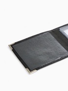 Обложка на удостоверение с окошком, натуральная кожа, чёрная - Фото 7