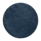 Ковёр круглый ОДУМ, размер 130х130 см, цвет тёмно-синий - Фото 1