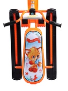 Снегокат «Ника-джамп» с лисёнком, оранжевый, СНД1/Л2 Nika Kids - Фото 15