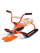 Снегокат «Ника-джамп» с лисёнком, оранжевый, СНД1/Л2 Nika Kids - Фото 6