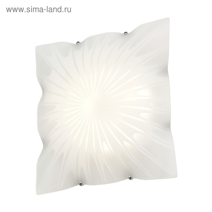 Люстра "Harmony" 12Вт LED хром 30x30x7,5см - Фото 1