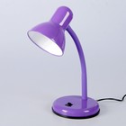 Настольная лампа "Design" 1x60W E27 фиолетовая 14x14x33см - Фото 1