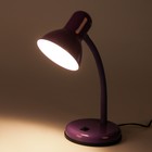 Настольная лампа "Design" 1x60W E27 фиолетовая 14x14x33см - Фото 2