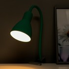 Настольная лампа "Design" 1x60W E27 зеленая (прищепка) 10,5x10,5x54см - Фото 3