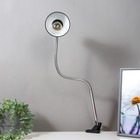 Настольная лампа 1x60W E27 черная (на прищепке) 11x9x70см - Фото 5