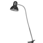 Настольная лампа 1x60W E27 черная (на прищепке) 11x9x70см - Фото 9