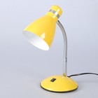 Настольная лампа "Элегия" 1x60W E27 желтая 14,5x14,5x41см - Фото 1