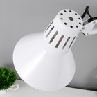 Настольная лампа 1x60W E27 белая (на струбцине) 17x17x81см - Фото 5