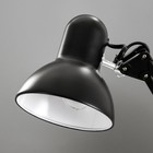 Настольная лампа 1x60W E27 черная  15,5x15,5x50см - Фото 5