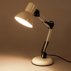 Настольная лампа 1x60W E27 снежно-белая  15,5x15,5x50см - Фото 2