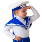 Карнавальный костюм «Моряк», бескозырка, воротник, 5-7 лет - фото 108332405