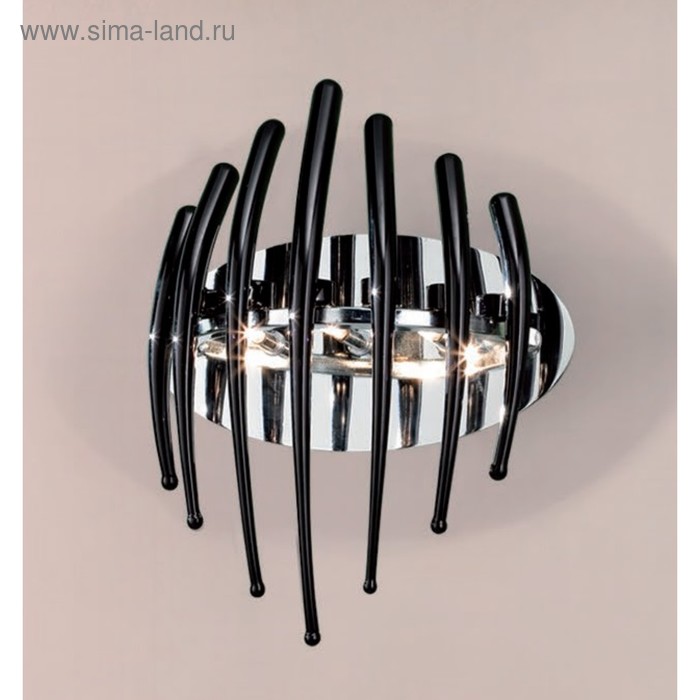 Бра «Арго» 3x20W G4 чёрный 15x24x30 см - Фото 1