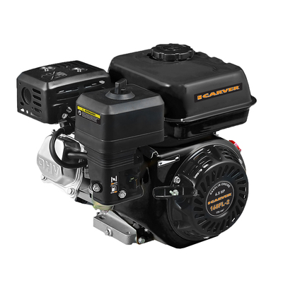 Двигатель CARVER=168FL-2, бензиновый, 4-тактный, одноцилиндровый, 6.5 л.с., выходной вал S-type d=20 мм