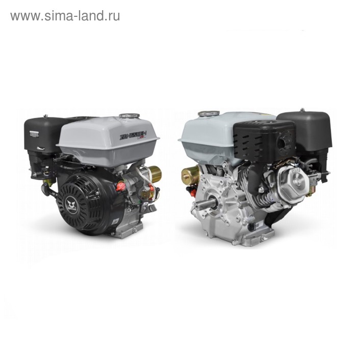 Двигатель ZONGSHEN ZS177FE, 4Т, бенз., 6.6/9 л.с., 270 см3, d=25 мм, эл. старт - Фото 1