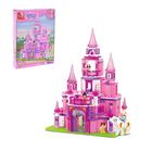 Конструктор «Розовая мечта: замок принцессы», 472 детали - фото 296349802