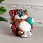 Копилка "Кот в кресле", разноцветная, покрытие лак, керамика, 20 см, микс - фото 8605575