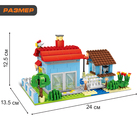 Конструктор «Загородный домик», 3 варианта сборки, 469 деталей - Фото 3