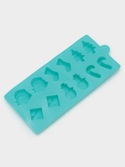 Форма для конфет и шоколада Доляна «Новый год», силикон, 21.5×10 см, 12 ячеек, бирюзовая - Фото 4