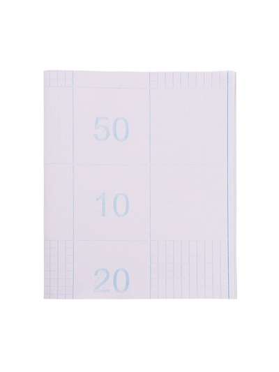 Пленка самоклеящаяся, 50×30 см, прозрачная, 10 листов, 50 мкм