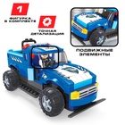 Конструктор полицейский внедорожник KEYIXING Winner, на радиоуправлении, 236 деталей, 6+ - Фото 4