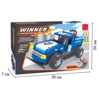 Конструктор полицейский внедорожник KEYIXING Winner, на радиоуправлении, 236 деталей, 6+ - Фото 5