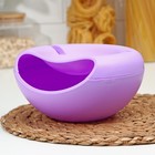 Тарелка с подставкой для телефона для семечек и орехов, 20×11 см, пластик, МИКС - Фото 9