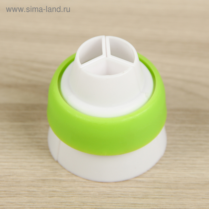 Адаптер для трехцветного декорирования Доляна, насадки d=3,7 см - Фото 1