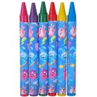 Восковые карандаши, набор 6 цветов, Смешарики - Фото 4