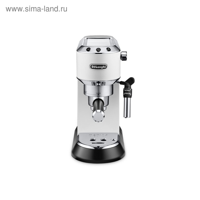 Кофеваркa DeLonghi EC 685 W, рожковая, 1300 Вт, 1.1 л, серебристо-белая - Фото 1