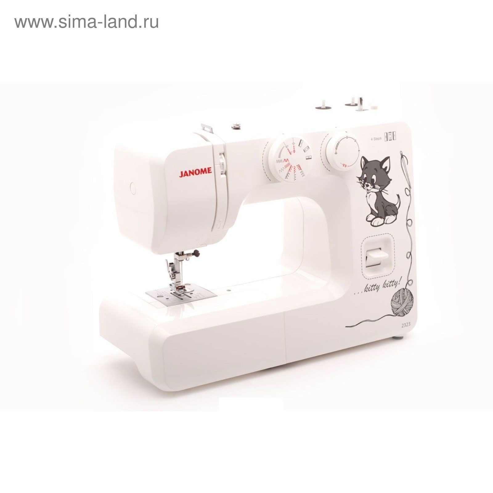 Швейная машина Janome 2323, 85 Вт, 19 операций, потайная строчка