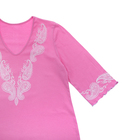 Сорочка женская цвет розовый, р-р 50 - Фото 4