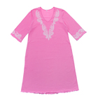 Сорочка женская цвет розовый, р-р 52 - Фото 2