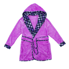 Комплект женский (халат, футболка, брюки) Римэль цвет сиреневый, р-р 44 - Фото 4