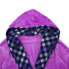 Комплект женский (халат, футболка, брюки) Римэль цвет сиреневый, р-р 44 - Фото 5