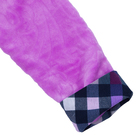 Комплект женский (халат, футболка, брюки) Римэль цвет сиреневый, р-р 44 - Фото 6