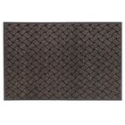 Коврик придверный влаговпитывающий «Крафт», 80×120 см, коричневый - Фото 2