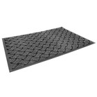 Коврик придверный влаговпитывающий «Крафт», 80×120 см, серый - Фото 3